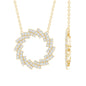 Lab Grown Diamond Designer Eternity Necklace