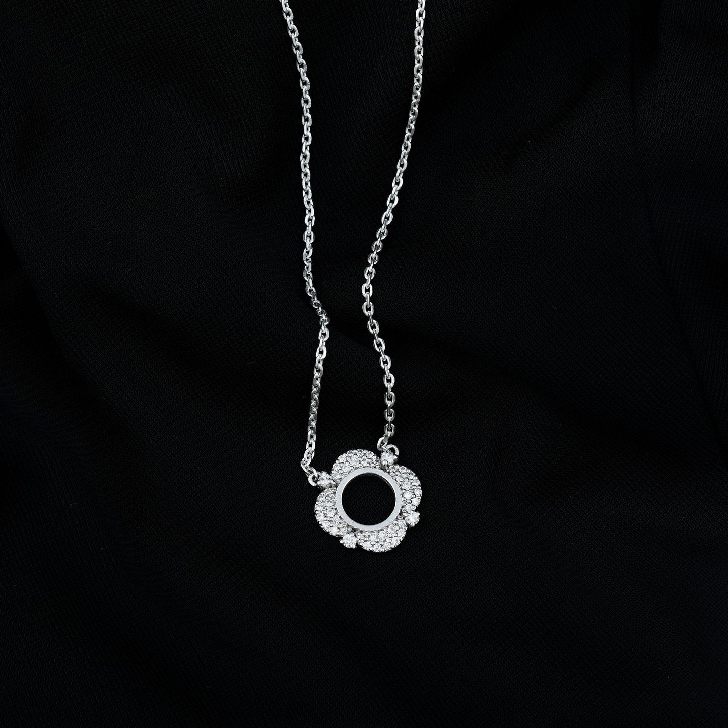 Certified Lab Grown Diamond Nature Inspired Necklace