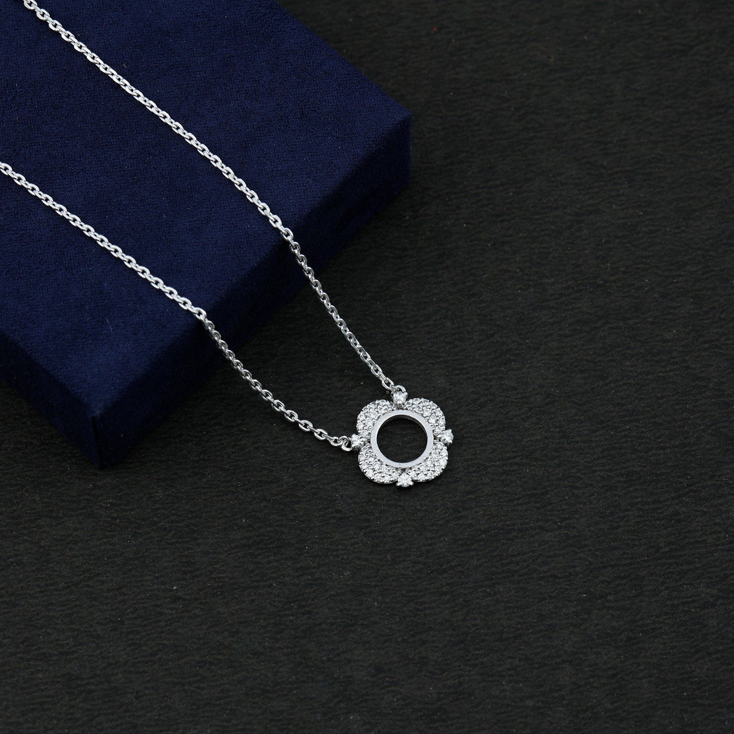 Certified Lab Grown Diamond Nature Inspired Necklace