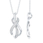 Certified Lab Grown Diamond Infinity Loop Necklace