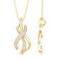 Certified Lab Grown Diamond Infinity Loop Necklace