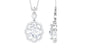 Certified 1.2 Carat Moissanite Statement Necklace for Women