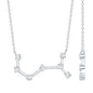 Certified Moissanite Constellation Scorpio Zodiac Necklace