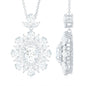 1.2 Carat Certified Moissanite Bridal Pendant Necklace
