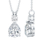 Certified Moissanite Wedding Necklace for Bride