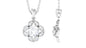 Certified Moissanite Vintage Wedding Pendant for Women