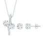 Certified Moissanite Minimal Jewelry Set