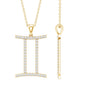 Gemini Necklace with Certified Lab Grown Diamond