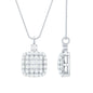 Certified Brilliant Cut Diamond Pendant Necklace