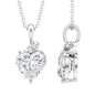 2 Carat Lab Grown Diamond Heart Solitaire Necklace