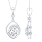 Lab Grown Diamond 2 Carat Solitaire Necklace
