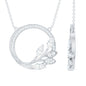 Nature Inspired Lab Grown Diamond Eternity Necklace