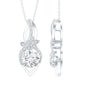 Certified Moissanite Designer Bridal Necklace For Wedding