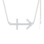 Lab Grown Diamond Sagittarius Zodiac Necklace