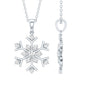 Certified Natural Diamond Christmas Necklace With Chain
