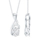 Certified Oval Lab Grown Diamond Solitaire Pendant Necklace