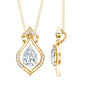 Pear Shape Lab Grown Diamond Bridal Pendant Necklace