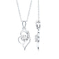 Heart Necklace with Lab Grown Diamond