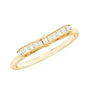 Natural Diamond Bow Promise Ring for Women