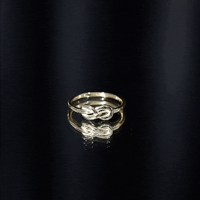 Infinity Knot Promise Ring for Women