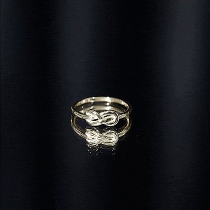 Infinity Knot Promise Ring for Women