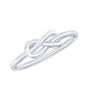 Infinity Knot Promise Ring for Women