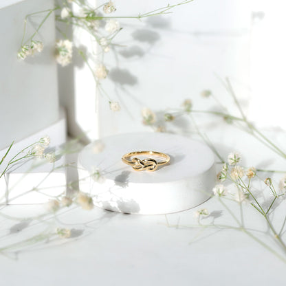 Infinity Knot Promise Ring for Women
