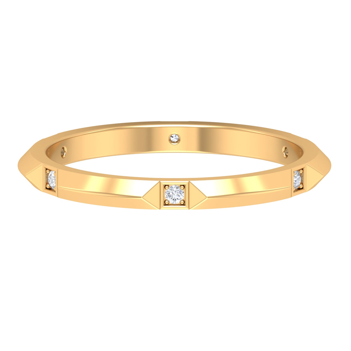 Certified Natural Diamond Anniversary Band Ring