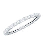 Certified Moissanite Stackable Enhancer Ring