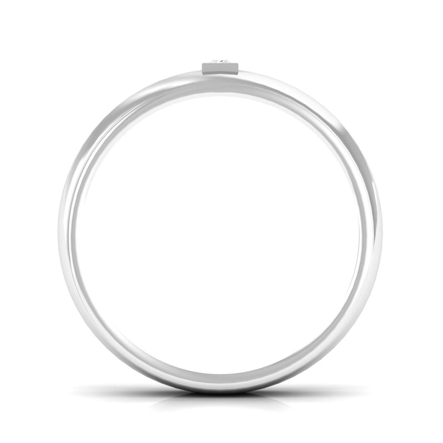 Natural Diamond Mens Wedding Band Ring