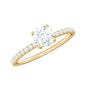 Minimalist Diamond Classic Engagement Ring