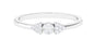 Illusion Set Real Diamond Promise Ring for Her