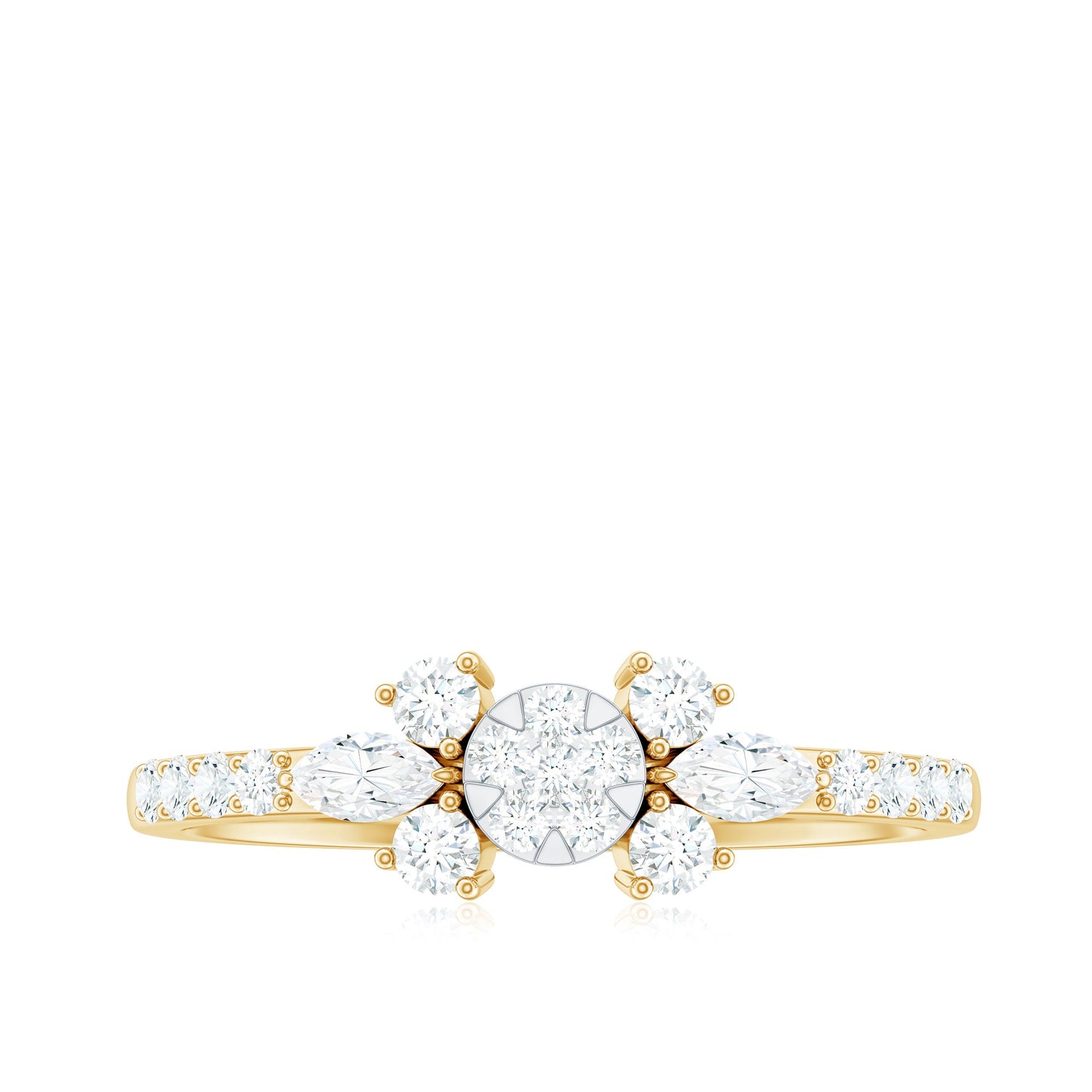 Certified Real Diamond Promise Ring
