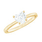 1.5 CT Heart Shape Certified Moissanite Engagement Ring
