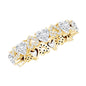 Certified Lab Grown Diamond Heart Wedding Band
