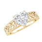 2 Carat Lab Grown Diamond Heart Engagement Ring