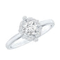 Certified 0.4 Carat Lab Grown Diamond Unique Engagement Ring