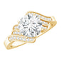 Certified 2 Carat Lab Grown Diamond Unique Engagement Ring