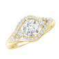 Certified 0.9 Carat Lab Grown Diamond Classic Engagement Ring