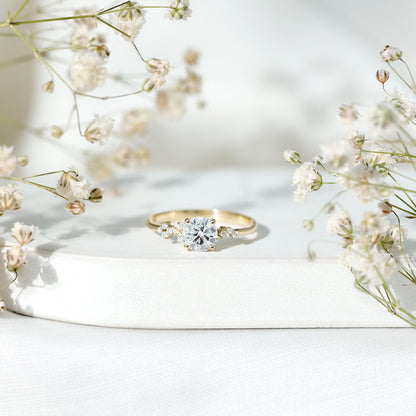 0.9 Carat Lab Grown Diamond Solitaire Engagement Ring