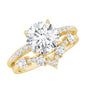 Certified Lab Grown Diamond Bridal Ring Set For Women