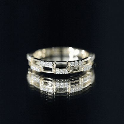 Certified Lab Grown Diamond Wedding Anniversary Ring For Women