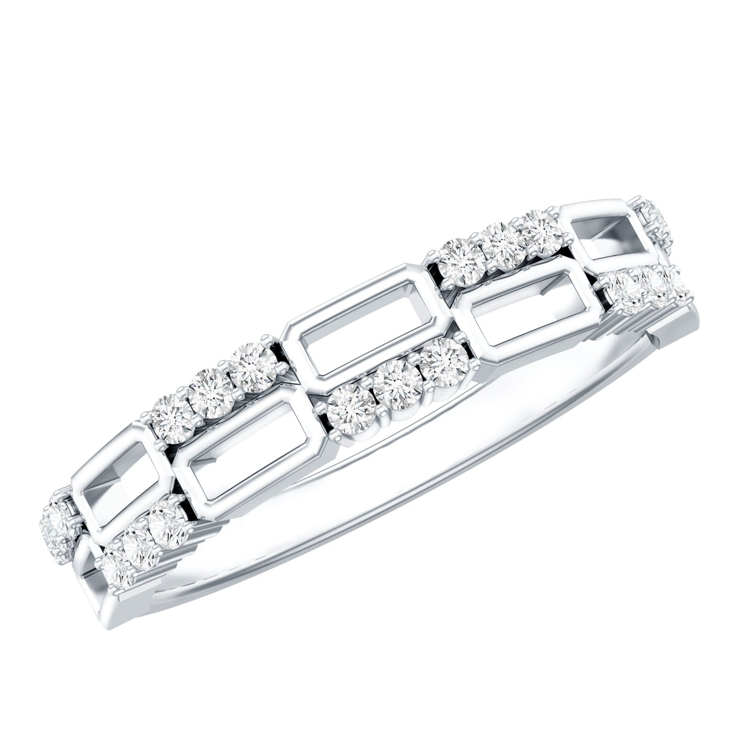 Certified Lab Grown Diamond Wedding Anniversary Ring For Women