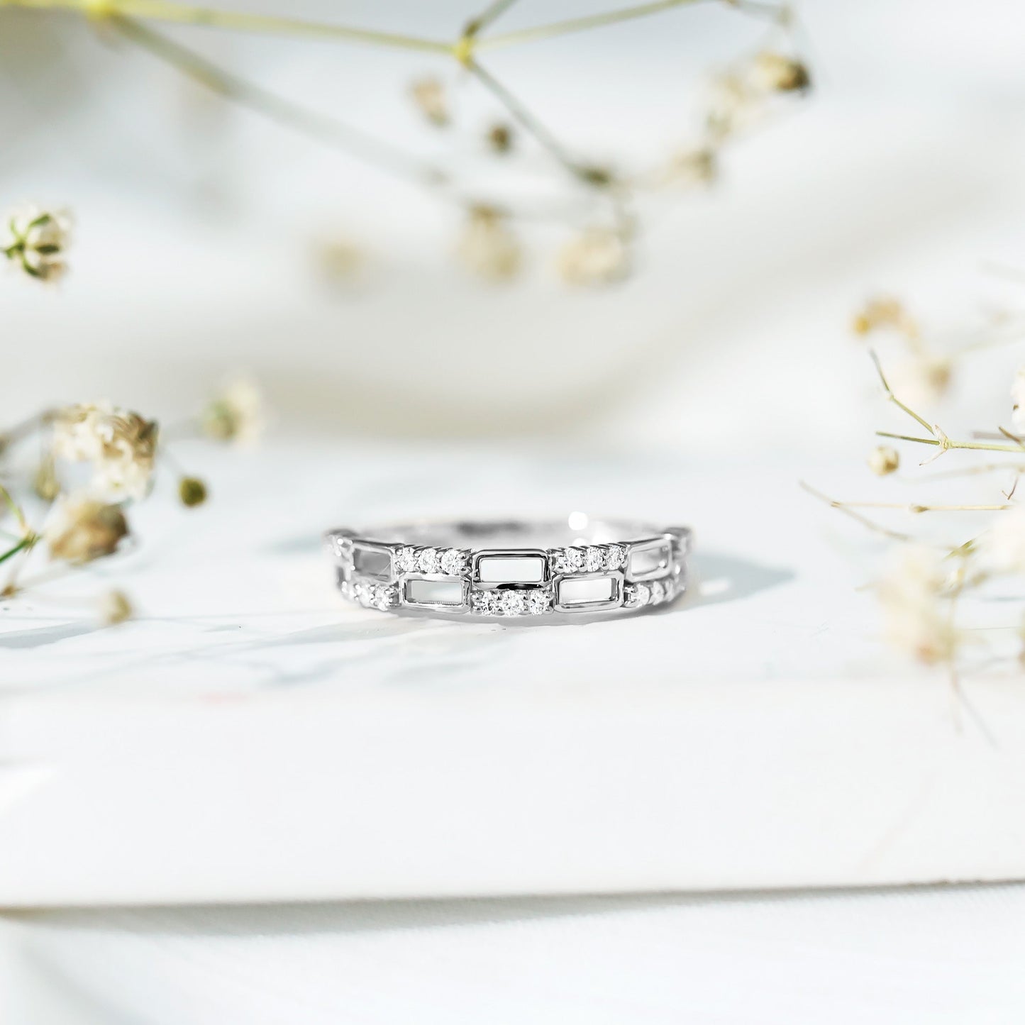 Certified Lab Grown Diamond Wedding Anniversary Ring For Women