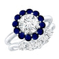 Certified 1.2 Carat Lab Grown Diamond Engagement Ring with Enhancer