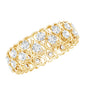 Certified Lab Grown Diamond Heart Eternity Band Ring