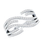 Certified Lab Grown Diamond Wide Wedding Band