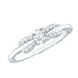 Certified Lab Grown Diamond Minimalist Promise Ring For Women