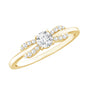 Certified Lab Grown Diamond Minimalist Promise Ring For Women