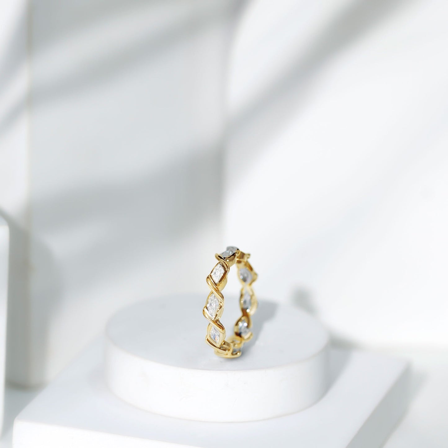 Certified Lab Grown Diamond Wedding Anniversary Ring